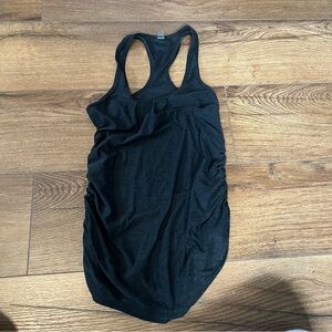 Beyond Yoga Beyond Bump Maternity Dark Grey Tank Top